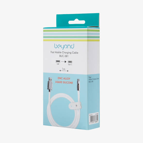 کابل دو سر تایپ سی بیاند مدل BCC-581RB FAST CHARGE